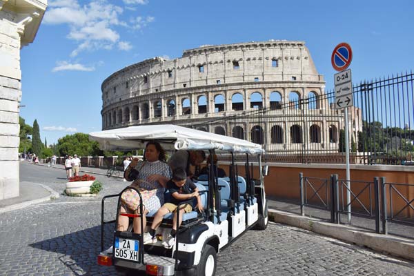 colosseum-outside-golfcart